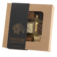 9 Fyldte Chokolader fra Birkedam 90 g